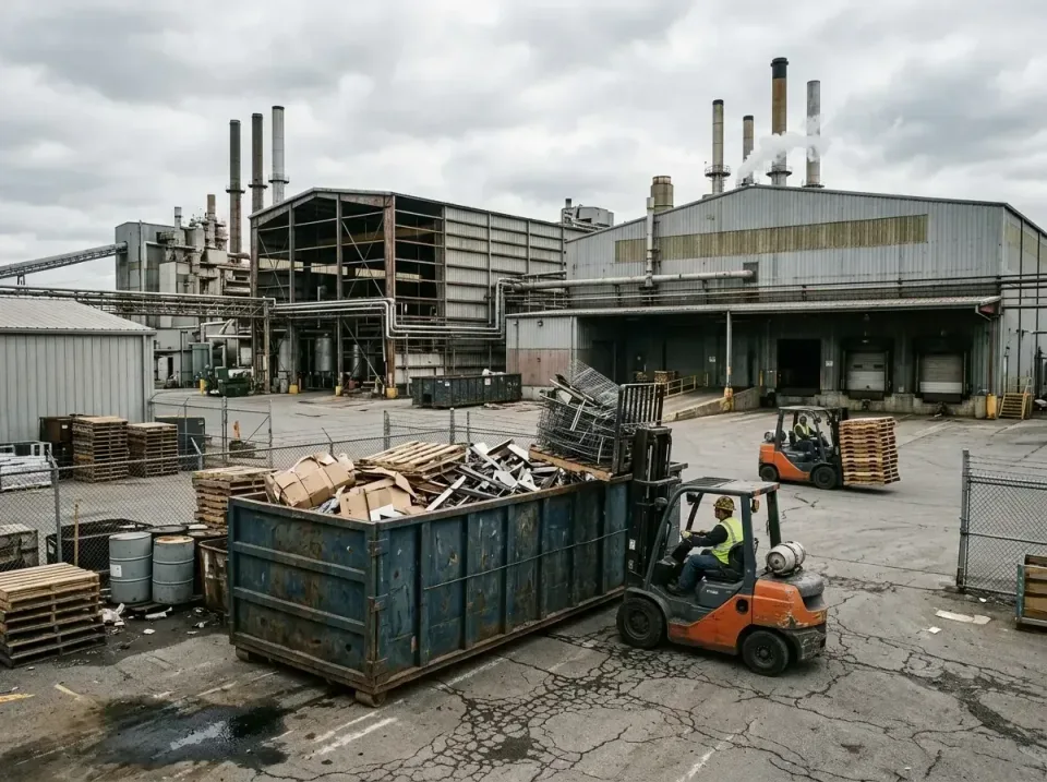 industrial-factory-scrap-conta-003 — frequently asked questions, Cheap Roll-off Dumpster Rentals in Bellefontaine, OH